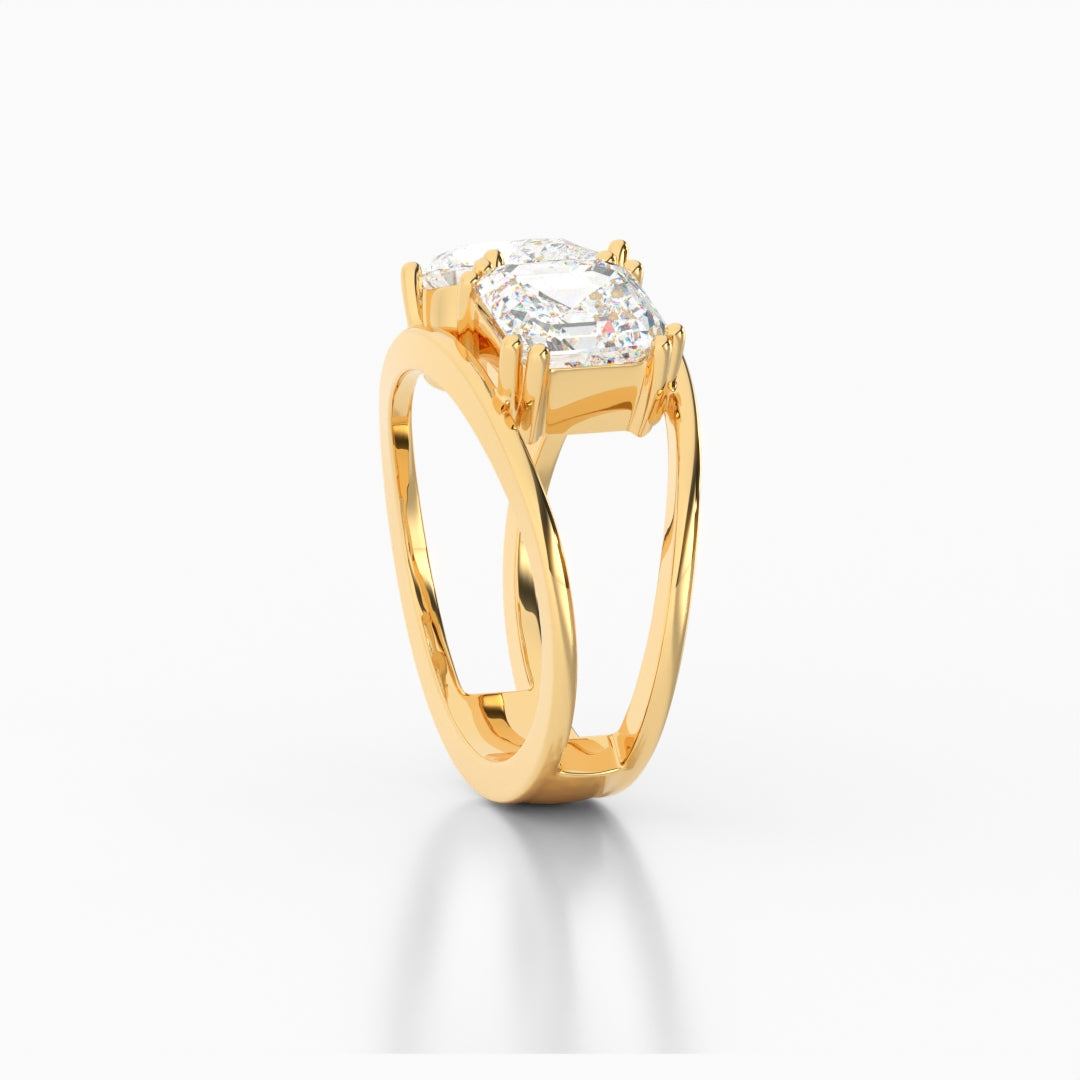 Eclipse Duet Ring 3.0ct