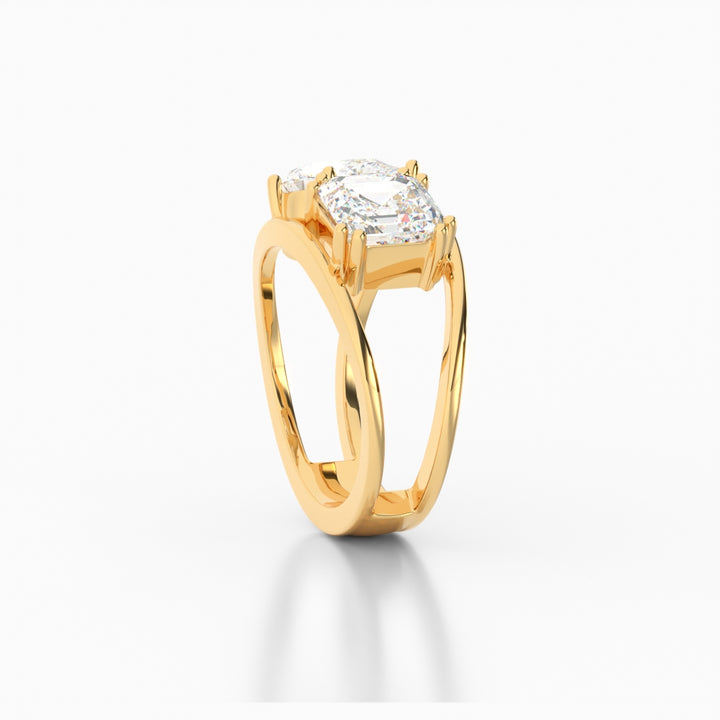 Eclipse Duet Ring 3.0ct