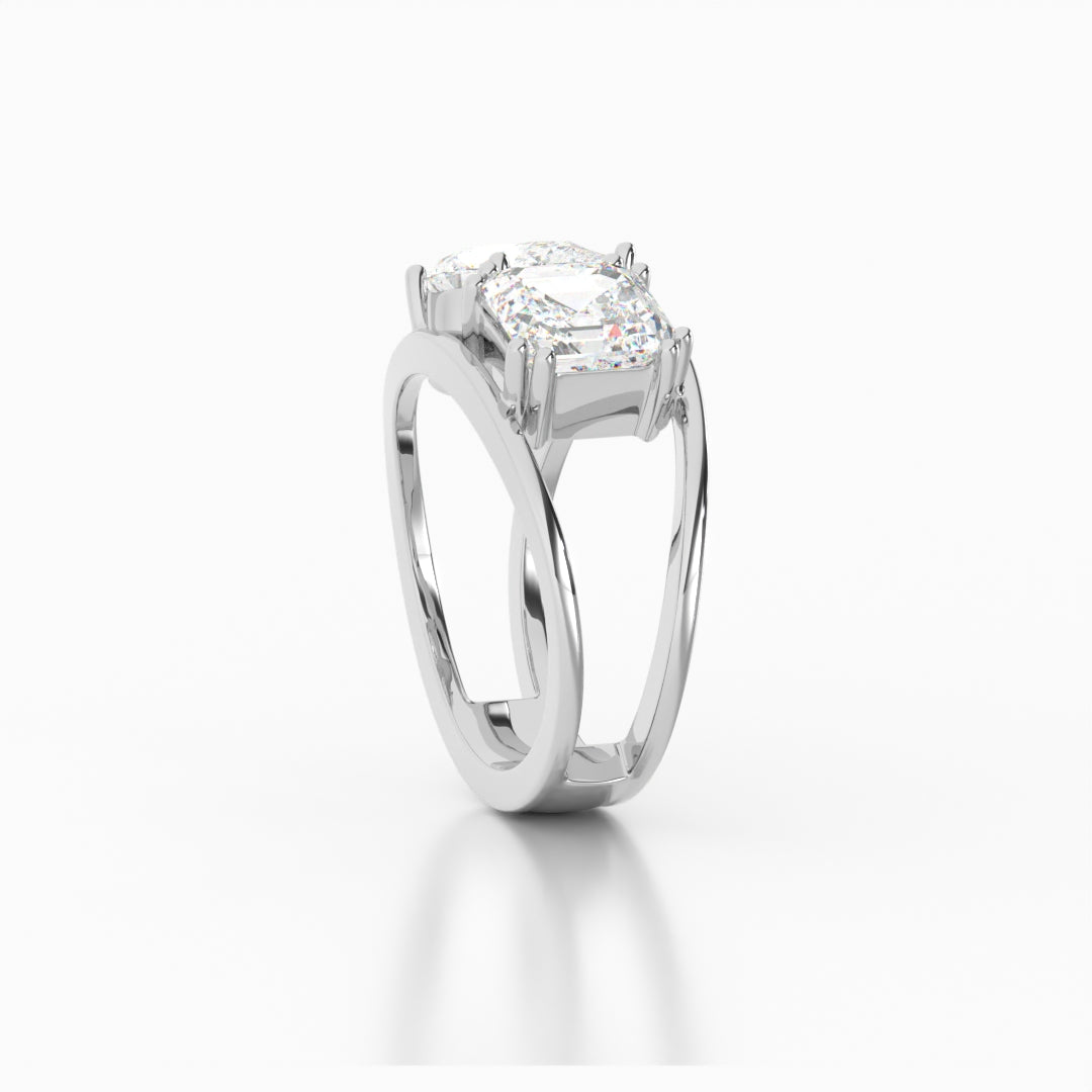 Eclipse Duet Ring 3.0ct