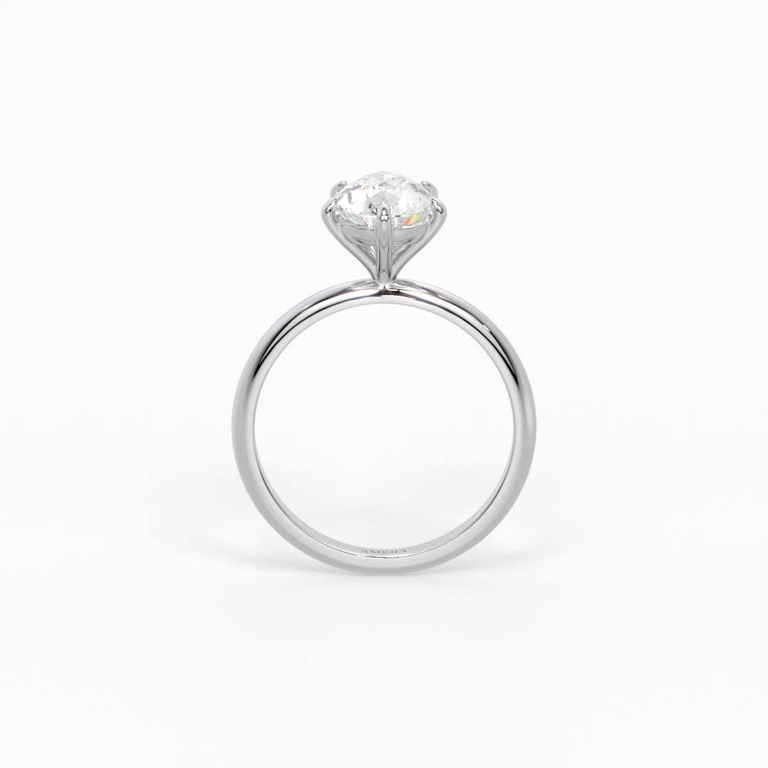 Pear soliatire ring 1.80 ct