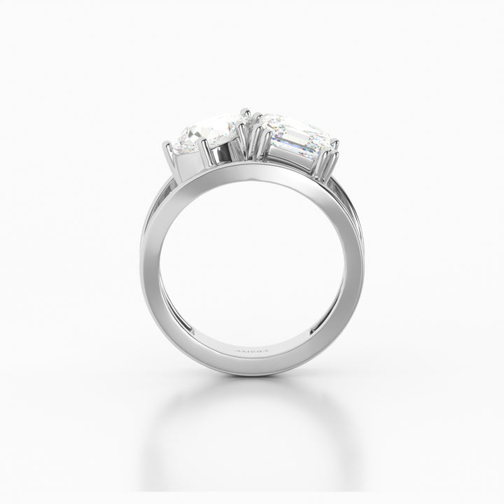Eclipse Duet Ring 3.0ct