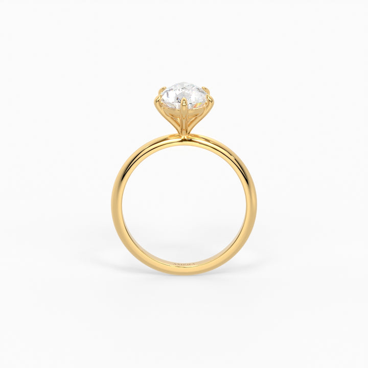 Pear soliatire ring 1.80 ct