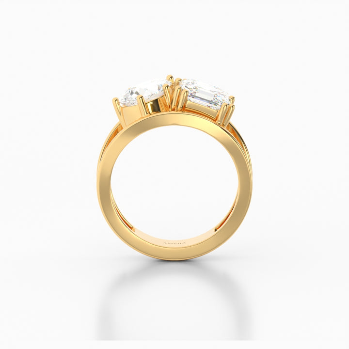 Eclipse Duet Ring 3.0ct