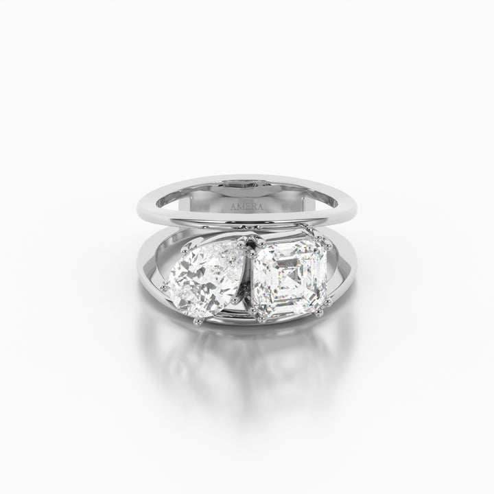 Eclipse Duet Ring 3.0ct
