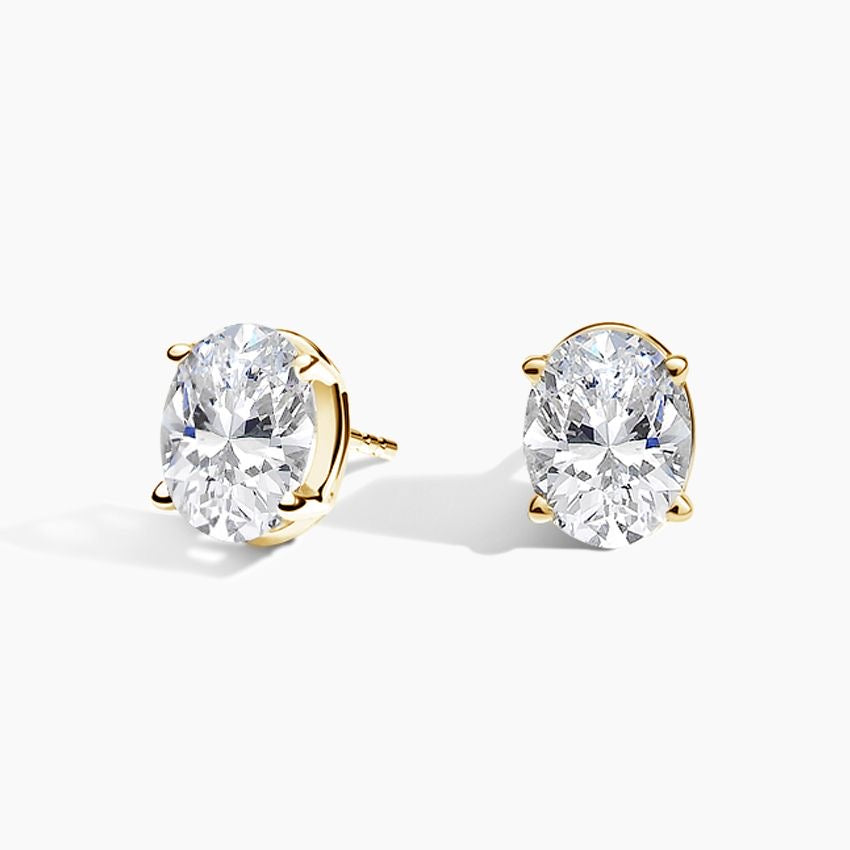 5 ct oval Studs