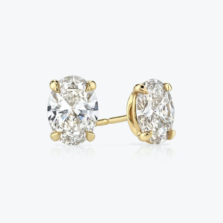 5 ct oval Studs
