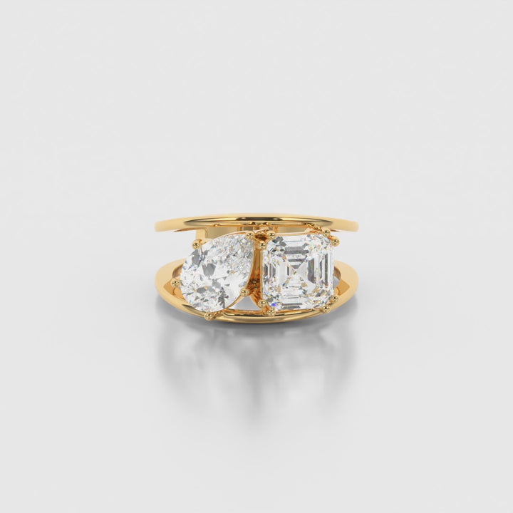 Eclipse Duet Ring 3.0ct