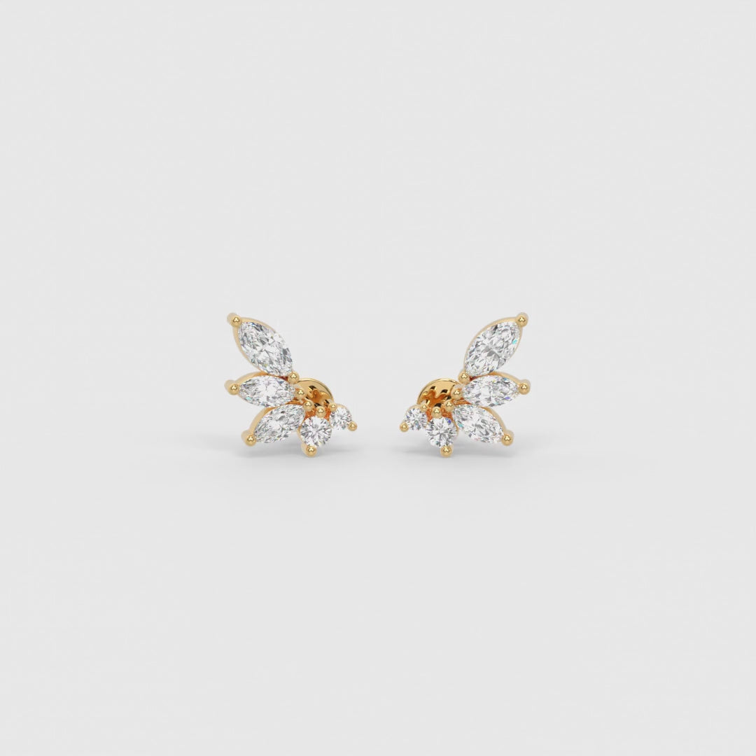 Luna wings earring