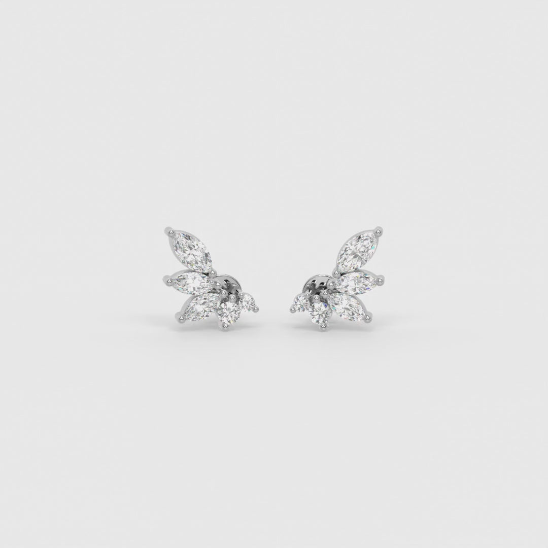 Luna wings earring