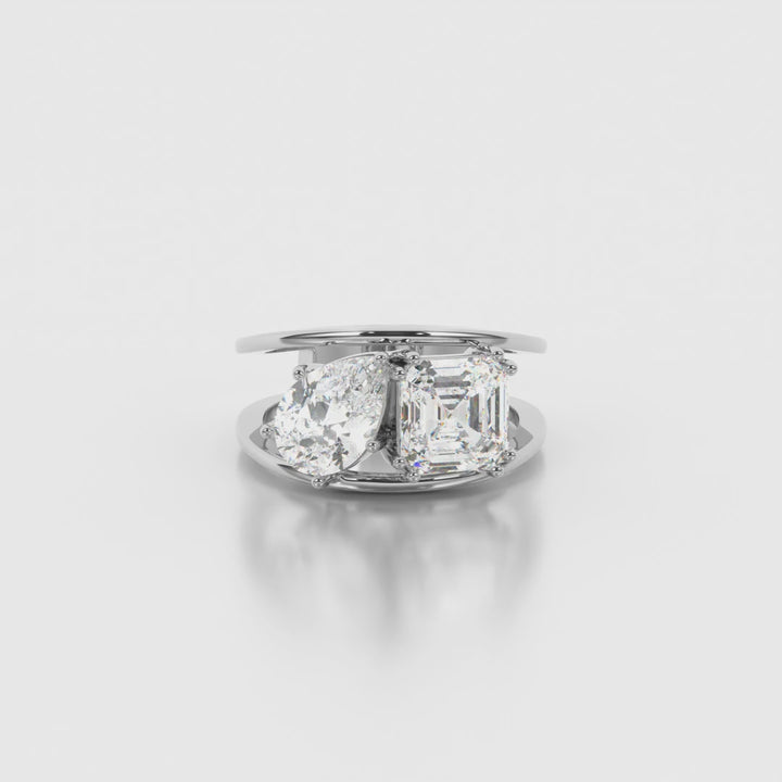 Eclipse Duet Ring 3.0ct