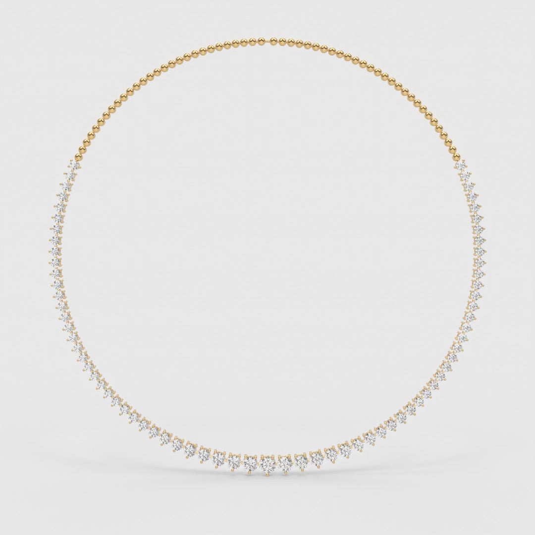 Graduating Tennis Necklace